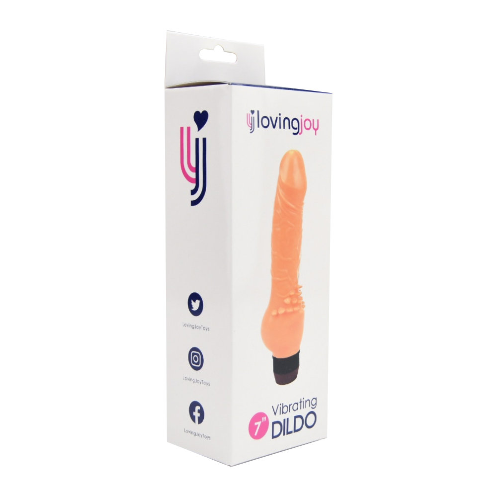 Vibrator realist Bully Boy culoare piele Loving Joy - imagine 6