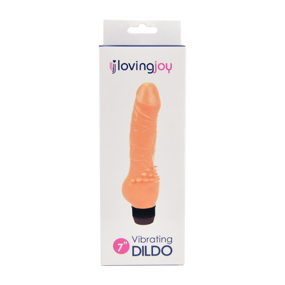 Vibrator realist Bully Boy culoare piele Loving Joy - imagine 5