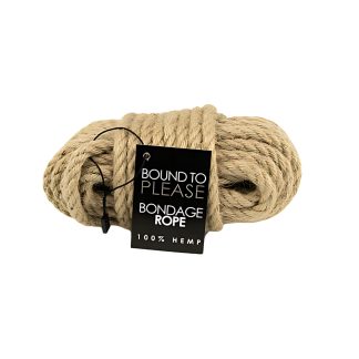 Frânghie bondage din cânepă Bound to Please
