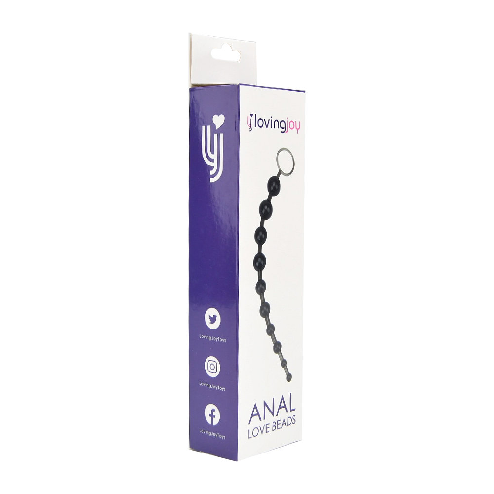 Bile anale negre Loving Joy - imagine 3