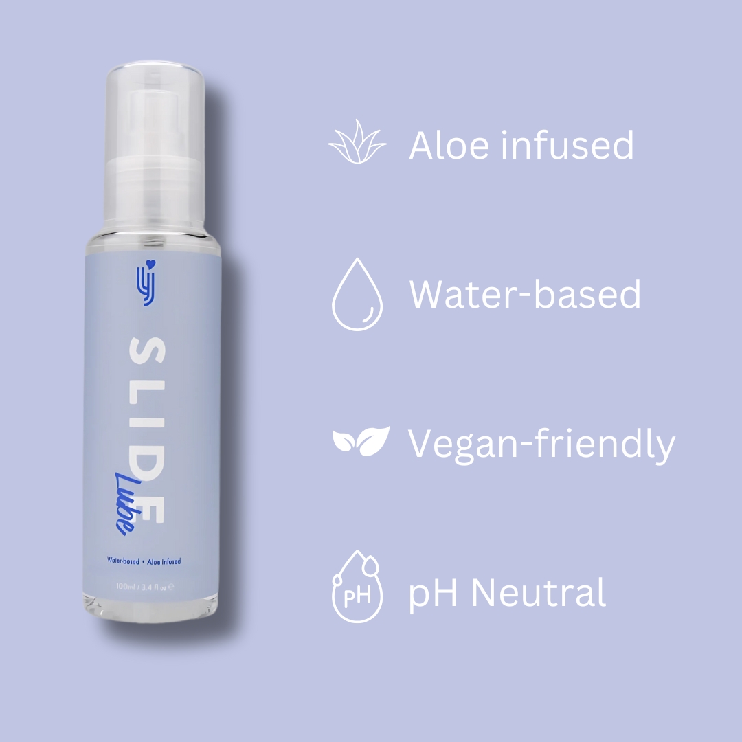 Lubrifiant pe bază de apă cu aloe Slide 100ml Loving Joy - imagine 13