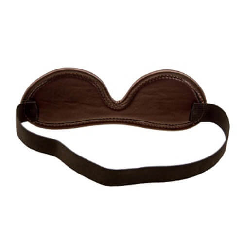 Mască pentru ochi din piele nubuck BOUND - imagine 3