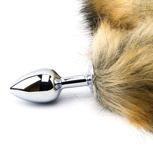 Plug anal cu coadă de vulpe roșie Furry Fantasy - imagine 6