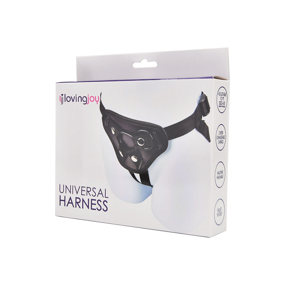 Ham universal negru Loving Joy - imagine 8