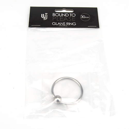 Inel pentru gland din oțel inoxidabil, 30mm, Bound to Please - imagine 4
