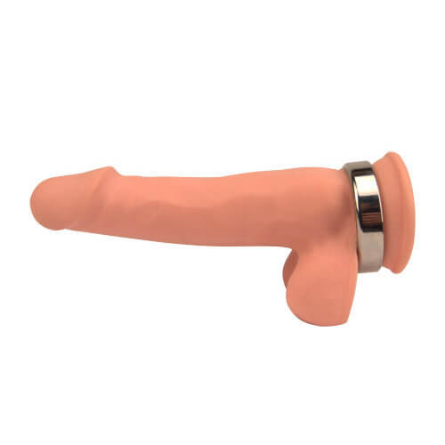 Inel metalic pentru penis și testicule, 40mm, Bound to Please - imagine 5