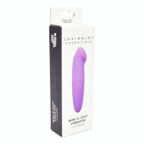 Mini vibrator pentru punctul G, lavandă, Loving Joy - imagine 4