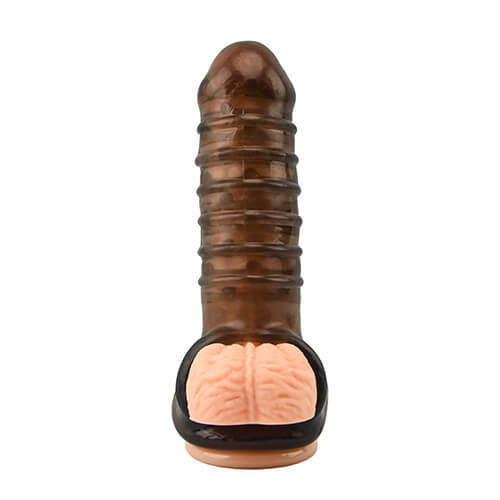 Manșon texturat Boss cu buclă pentru testicule Loving Joy - imagine 7