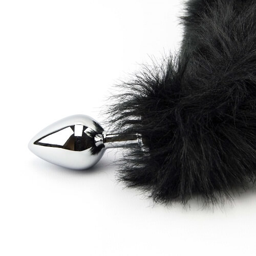 Plug anal cu coadă de panteră neagră Furry Fantasy - imagine 7
