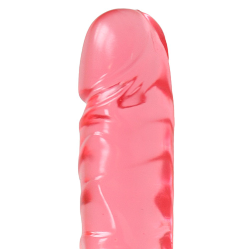 Dildo dublu Junior, roz, Doc Johnson - imagine 2