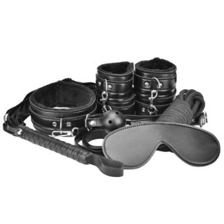 Set bondage pentru începători, negru, 8 piese, Loving Joy