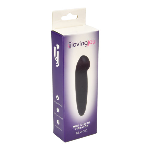 Mini vibrator pentru punctul G, negru, Loving Joy - imagine 3