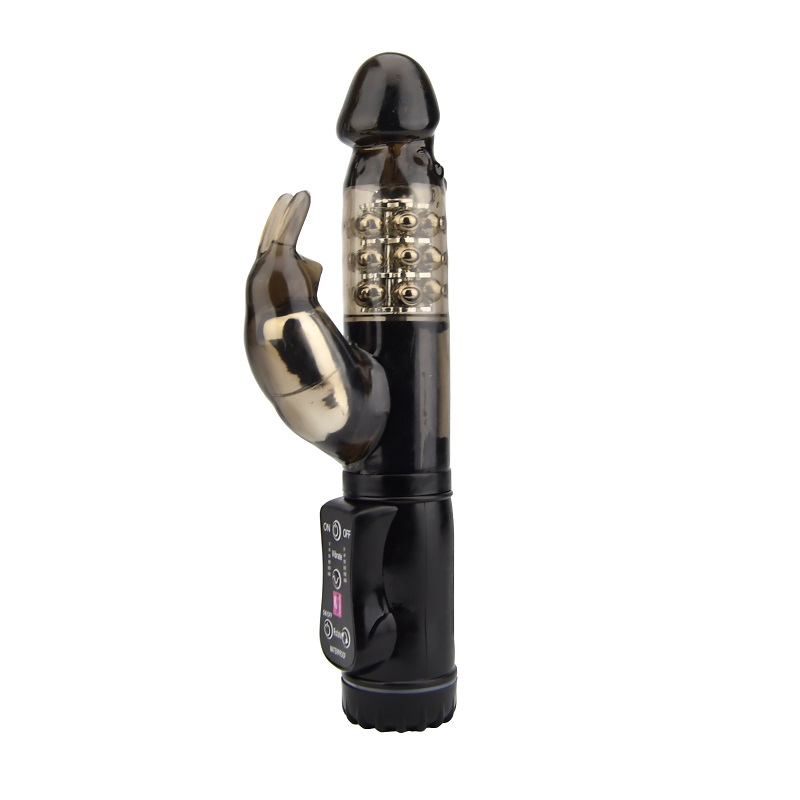 Vibrator rabbit Jessica Rabbit Plus, negru