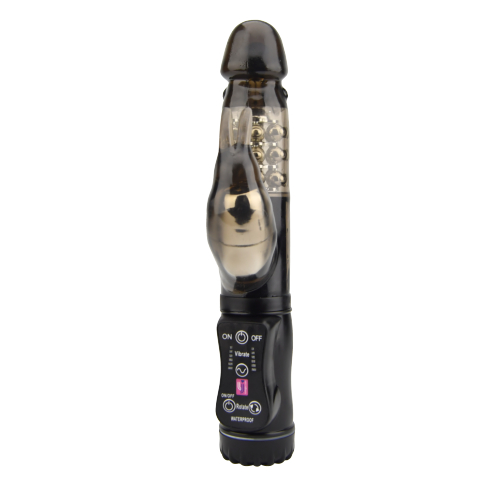 Vibrator rabbit Jessica Rabbit Plus, negru - imagine 3