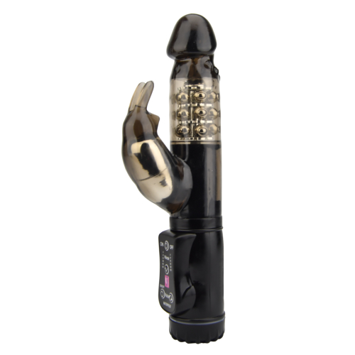 Vibrator rabbit Jessica Rabbit Plus, negru - imagine 2