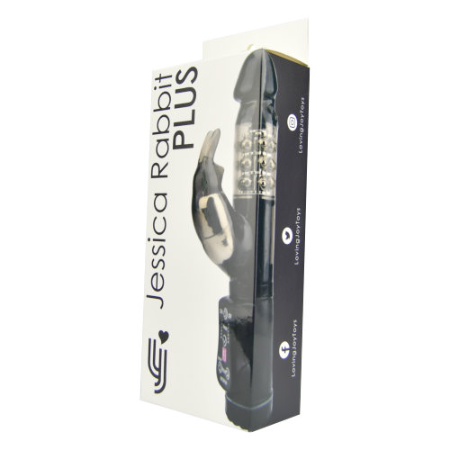 Vibrator rabbit Jessica Rabbit Plus, negru - imagine 8