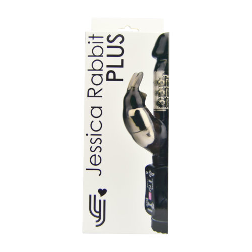 Vibrator rabbit Jessica Rabbit Plus, negru - imagine 6