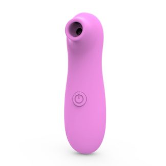 Vibrator cu sucțiune clitoridiană roz, 10 funcții, Loving Joy