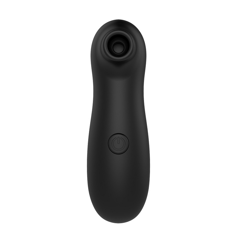 Vibrator cu sucțiune clitoridiană negru, 10 funcții, Loving Joy - imagine 2
