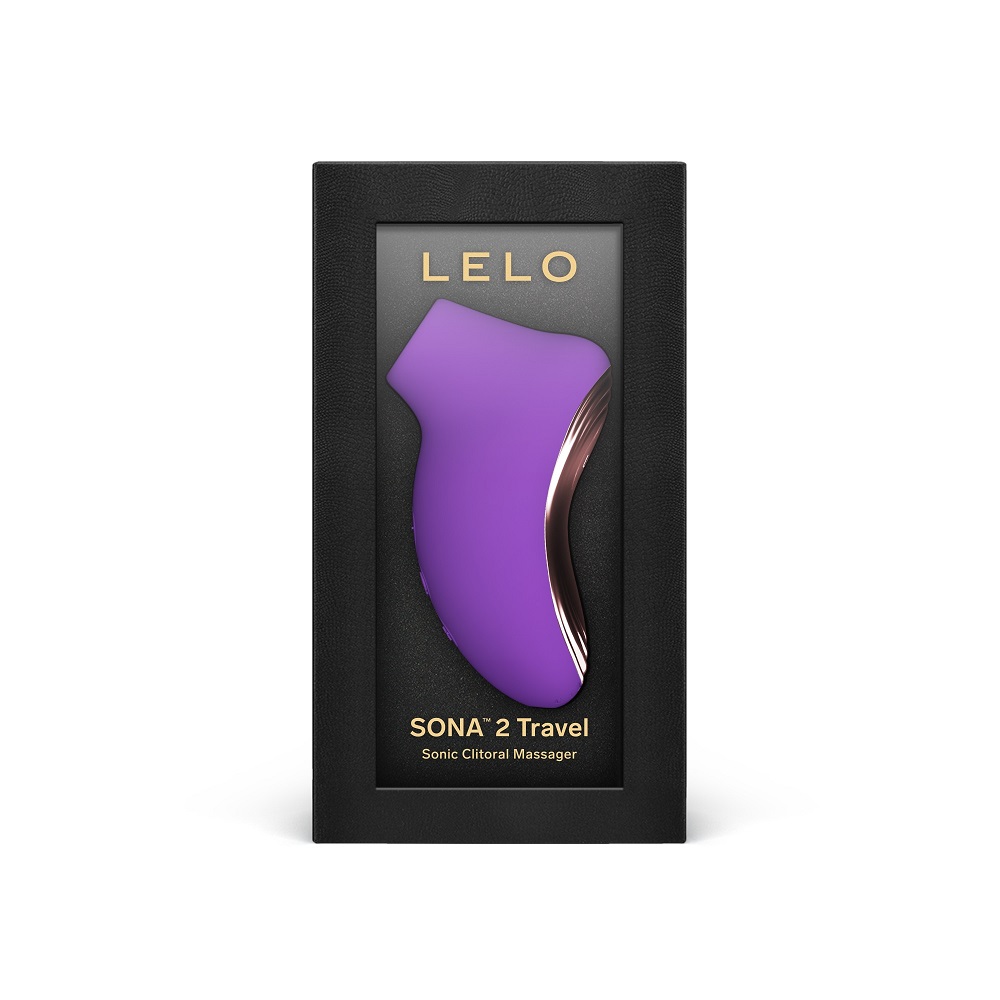 LELO Sona 2 Travel Clitoral Massager, mov - imagine 3