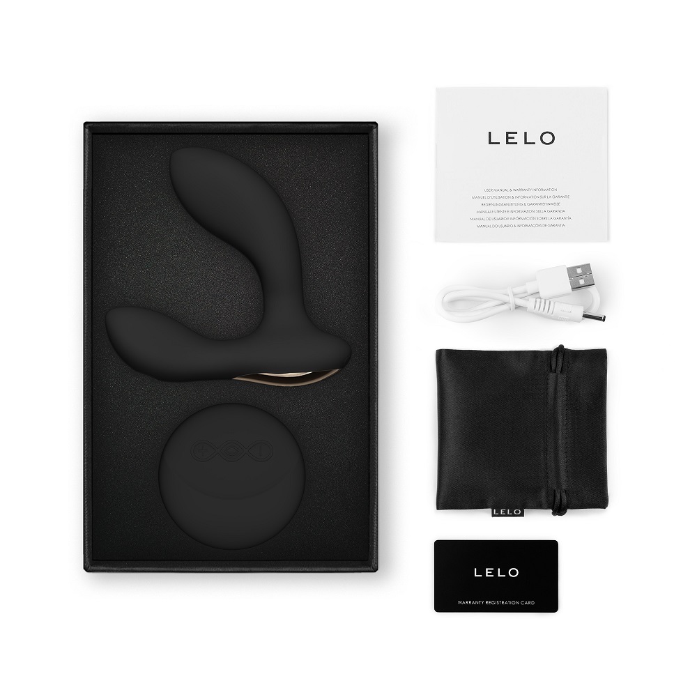 LELO Hugo 2 Remote Controlled Prostate Massager, negru - imagine 2