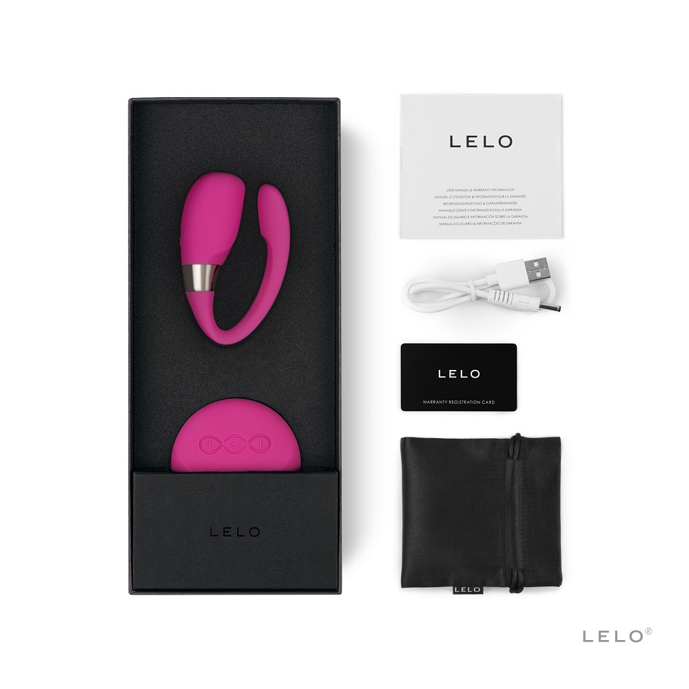 LELO Tiani 3 Couples Massager, cerise - imagine 3