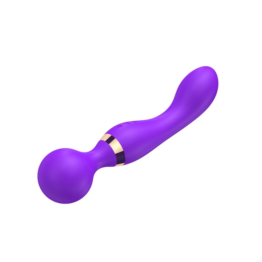 Vibrator wand cu vibrație duală Loving Joy - imagine 2