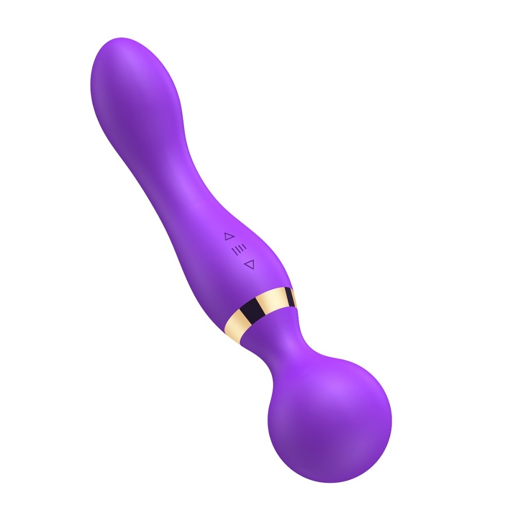 Vibrator wand cu vibrație duală Loving Joy - imagine 3