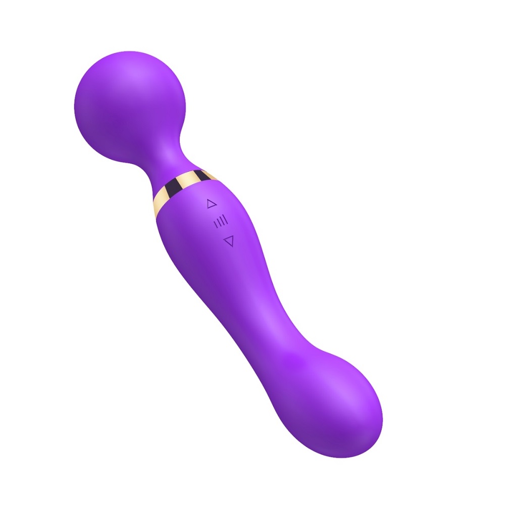 Vibrator wand cu vibrație duală Loving Joy - imagine 4