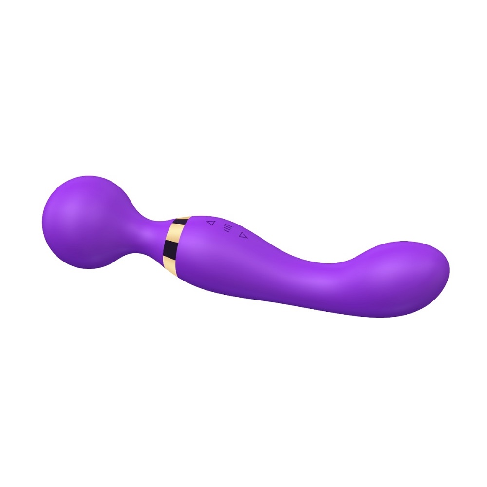 Vibrator wand cu vibrație duală Loving Joy - imagine 6