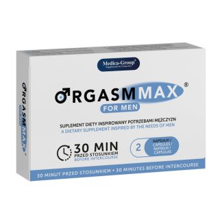 OrgasmMax pentru bărbați, 2 capsule