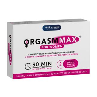 OrgasmMax pentru femei, 2 capsule
