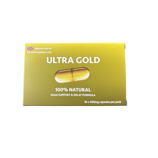 Ultra Gold Male Support and Delay, pachet 10 capsule