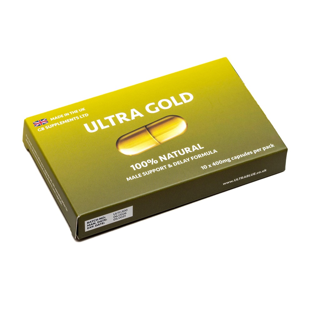 Ultra Gold Male Support and Delay, pachet 10 capsule - imagine 2