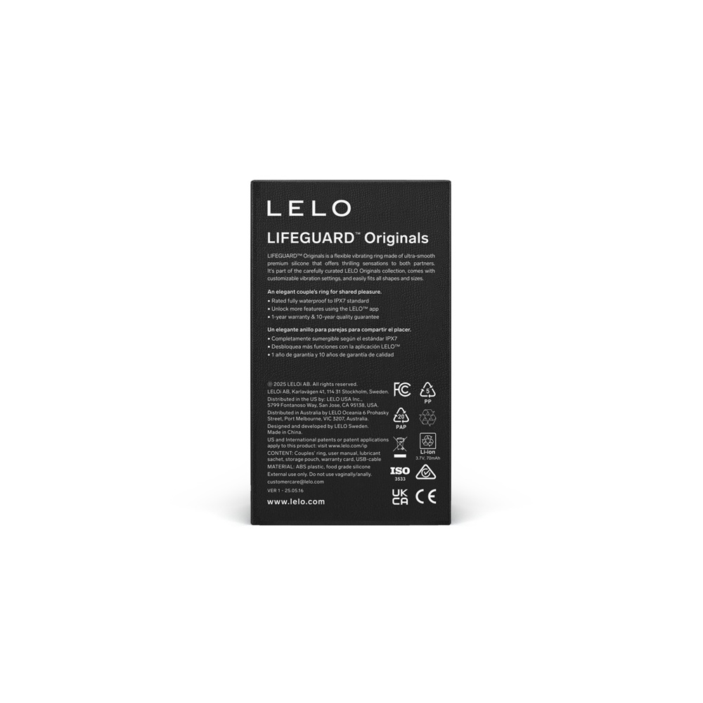Inel vibrator LELO Originals LIFEGUARD - imagine 5
