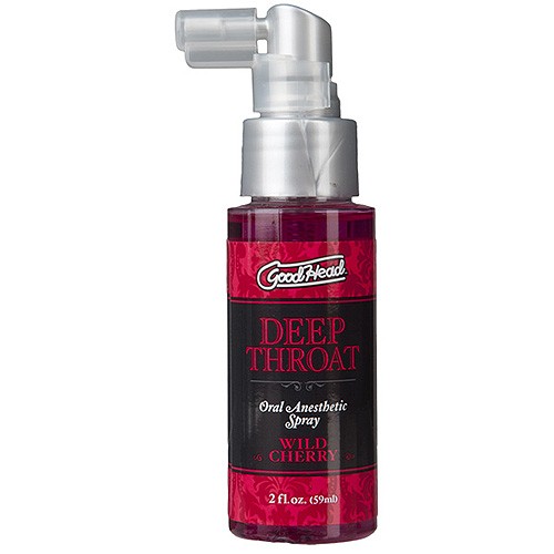 Spray desensibilizant Deep Throat aromă cireșe Doc Johnson