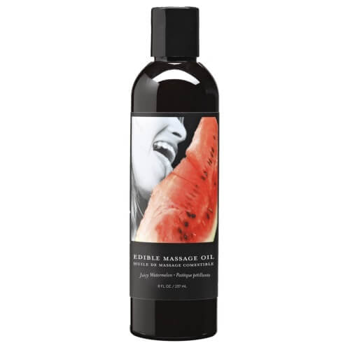 Ulei de masaj comestibil, aromă cireșe, 225g, Earthly Body