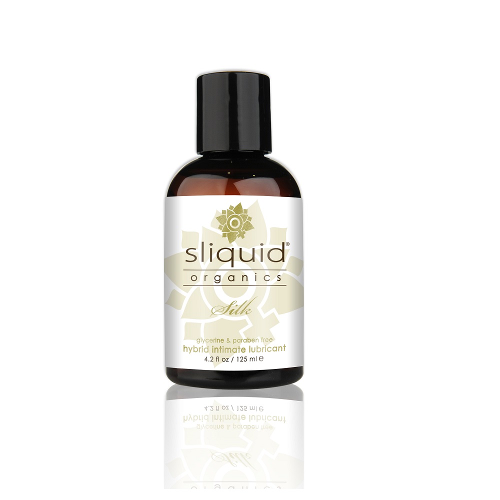 Lubrifiant hibrid organic Sliquid Organics Silk 125ml - imagine 2