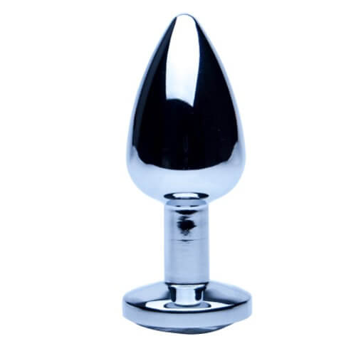 Plug anal bijuterie din argint Precious Metals, mic - imagine 2