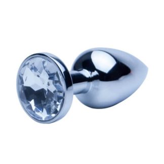 Plug anal bijuterie din argint Precious Metals, mare
