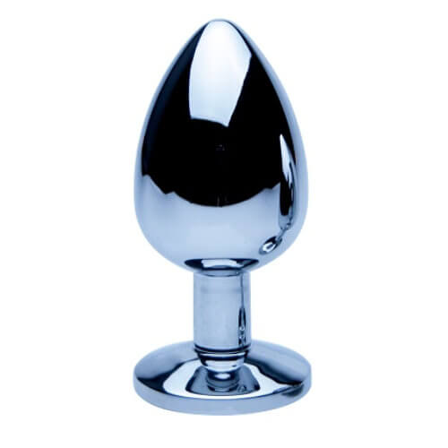 Plug anal bijuterie din argint Precious Metals, mare - imagine 2