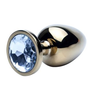 Plug anal bijuterie din aur Precious Metals, mare